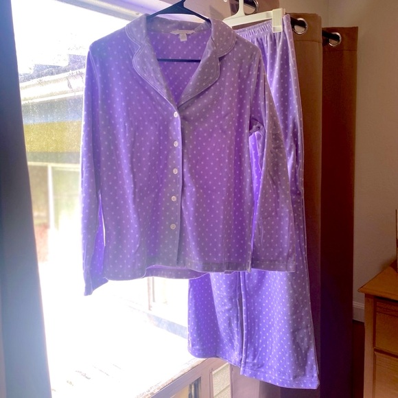 💜CUTE PJ SET💜 Lavender pajama’s! 💜 Size small! NWT - Picture 4 of 13